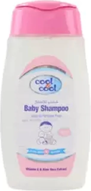 Cool and Cool Baby Shampoo with Vitamin E and Aloe Vera Extract- 250ml Cool and Cool Baby Shampoo with Vitamin E and Aloe Vera Extract- 250ml - baby shampoo