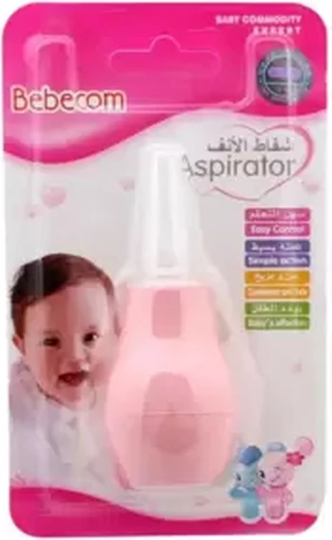 Bebecom Baby Nasal Aspirator, Baby Nose Cleaner Infant Nasal Aspirator - Pink (B032) Bebecom Baby Nasal Aspirator, Baby Nose Cleaner Infant Nasal Aspirator - Pink (B032) - baby nasal aspirator