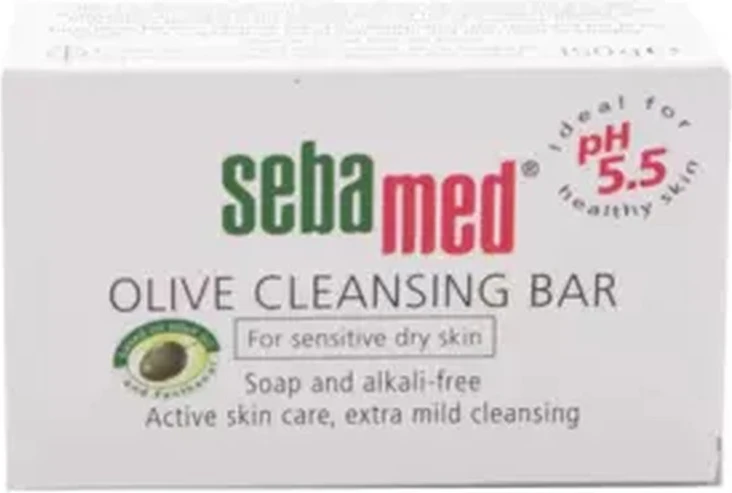 Sebamed Adult Olive Cleansing Bar for Sensitive Dry Skin 150gms Sebamed Adult Olive Cleansing Bar for Sensitive Dry Skin 150gms - baby product