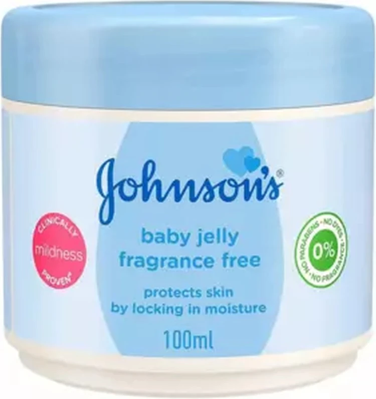 Johnsons Fragrance Free Baby Jelly For Moisturizing Baby Skin- 100ml Johnsons Fragrance Free Baby Jelly For Moisturizing Baby Skin- 100ml - baby cologne