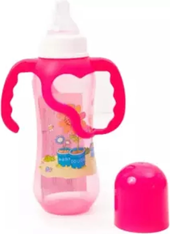 Bebecom Standard Feeding Bottle, 250ml- Pink Bebecom Standard Feeding Bottle, 250ml- Pink - baby feeding bottle