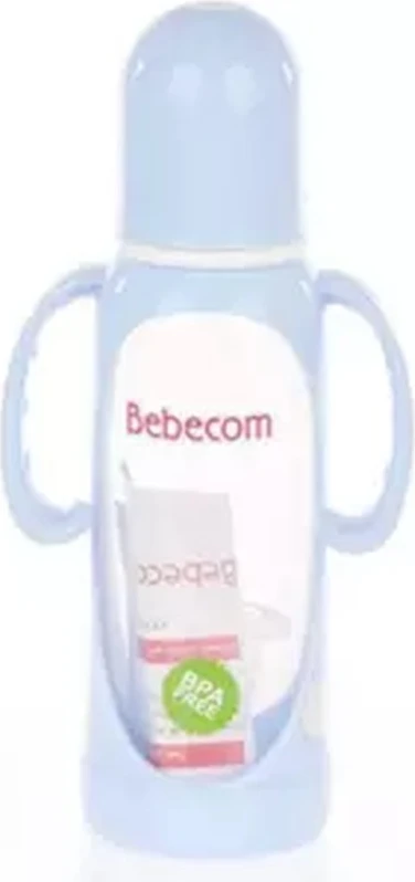 Bebecom Standard PC bottle 250ml- Blue Bebecom Standard PC bottle 250ml- Blue - baby feeding bottle