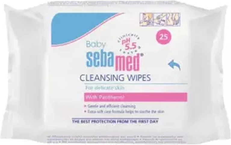 Sebamed Baby Cleansing Wet Wipes, 25’S Sebamed Baby Cleansing Wet Wipes, 25’S - baby wipes