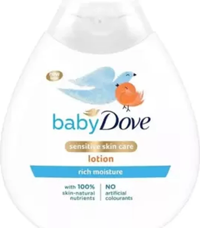 Baby Dove Sensitive Skin Care Lotion With Rich Moisture With 100percent Skin Natural- 200ml Baby Dove Sensitive Skin Care Lotion With Rich Moisture With 100percent Skin Natural- 200ml - baby lotion