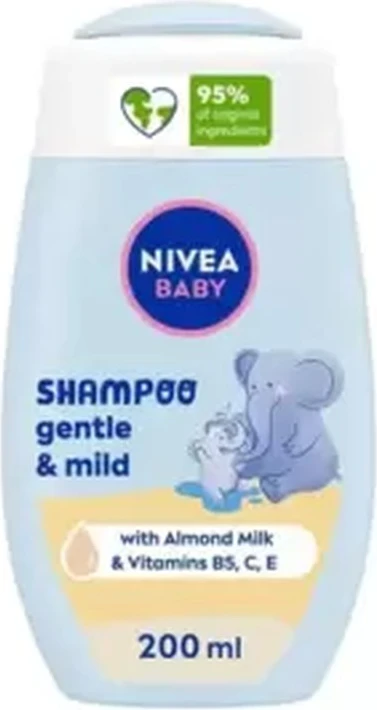 Nivea Baby Gentle and Mild Shampoo- 200ml Nivea Baby Gentle and Mild Shampoo- 200ml - baby shampoo