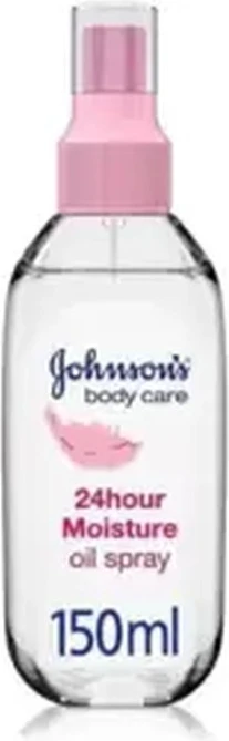 Johnsons Body Care 24 Hour Moisture Oil Spray- 150ml Johnsons Body Care 24 Hour Moisture Oil Spray- 150ml - baby oil