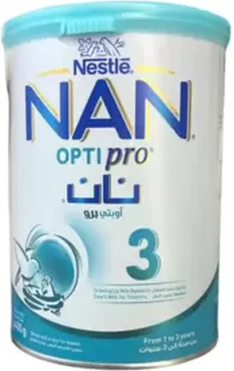Nestle Nan Opti Pro Stage 3 From 1-3 Years Babies- 400gms Nestle Nan Opti Pro Stage 3 From 1-3 Years Babies- 400gms - baby milk powder