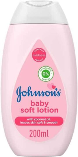 Johnson's Baby Moisturizing Pink Lotion Nourishing-Formula-Free-of-Parabens-Dyes-200ml Al Ain Abu Dhabi UAE