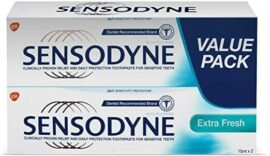 Sensodyne Toothpaste Extra Fresh Flavour -75-Ml-Value-Pack-Of-2 Al Ain Abu Dhabi UAE