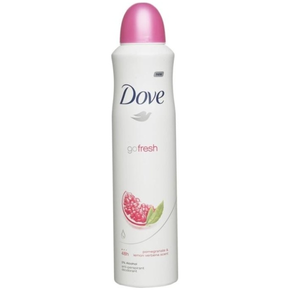 Dove Go Fresh Antiperspirant Deodorant, Pomegranate and Lemon, 250 ml Al Ain Abu Dhabi UAE