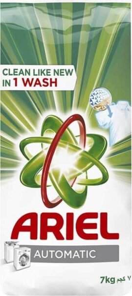 Ariel Automatic Laundry Powder Detergent Original Scent 7 kg Al AiN Abu Dhabi UAE MHM Stores