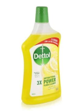 Dettol 3x Power Antibacterial Floor Cleaner Lemon 900ml Al Ain Abu Dhabi UAE MHM Stores