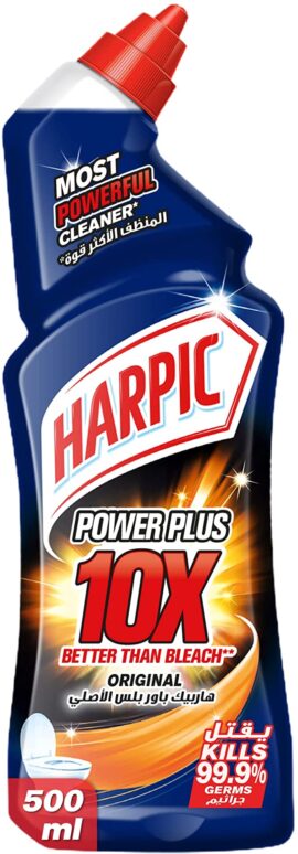 Harpic Original Power Plus 10X Most Powerful Toilet Cleaner, 500 ml