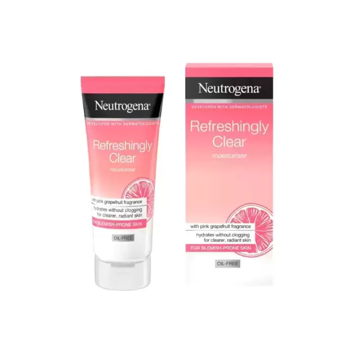 Neutrogena Refreshingly Clear Pink Grapefruit Moisturizer - 50ml Al Ain Abu Dhabi UAE MHM Stores