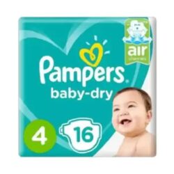 pampers baby-dry diapers size 4