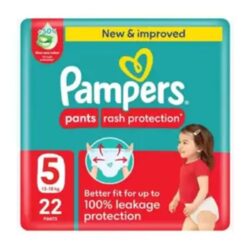 pampers rash protection baby nappy size 5