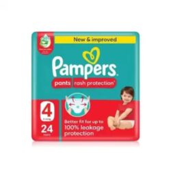 pampers rash protection baby nappy size 4