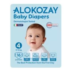 alokozay baby diapers size 4