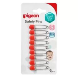 pigeon safety pins 9pcs