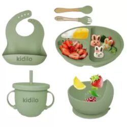 kidilo silicone baby feeding baby-led