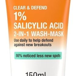 neutrogena clear and defend wash mask